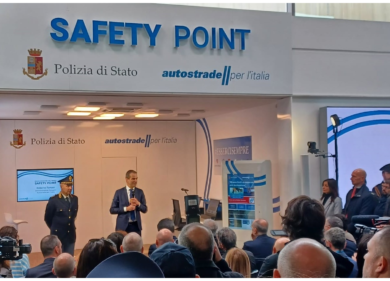 ASPI e Polizia di Stato, inaugurato il 1° Safety point in area di servizio
