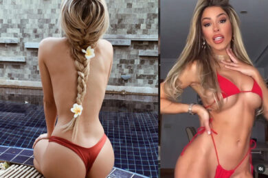 Tennis e lingerie, Angelina da sballo vince il… Grande Slam. Le foto