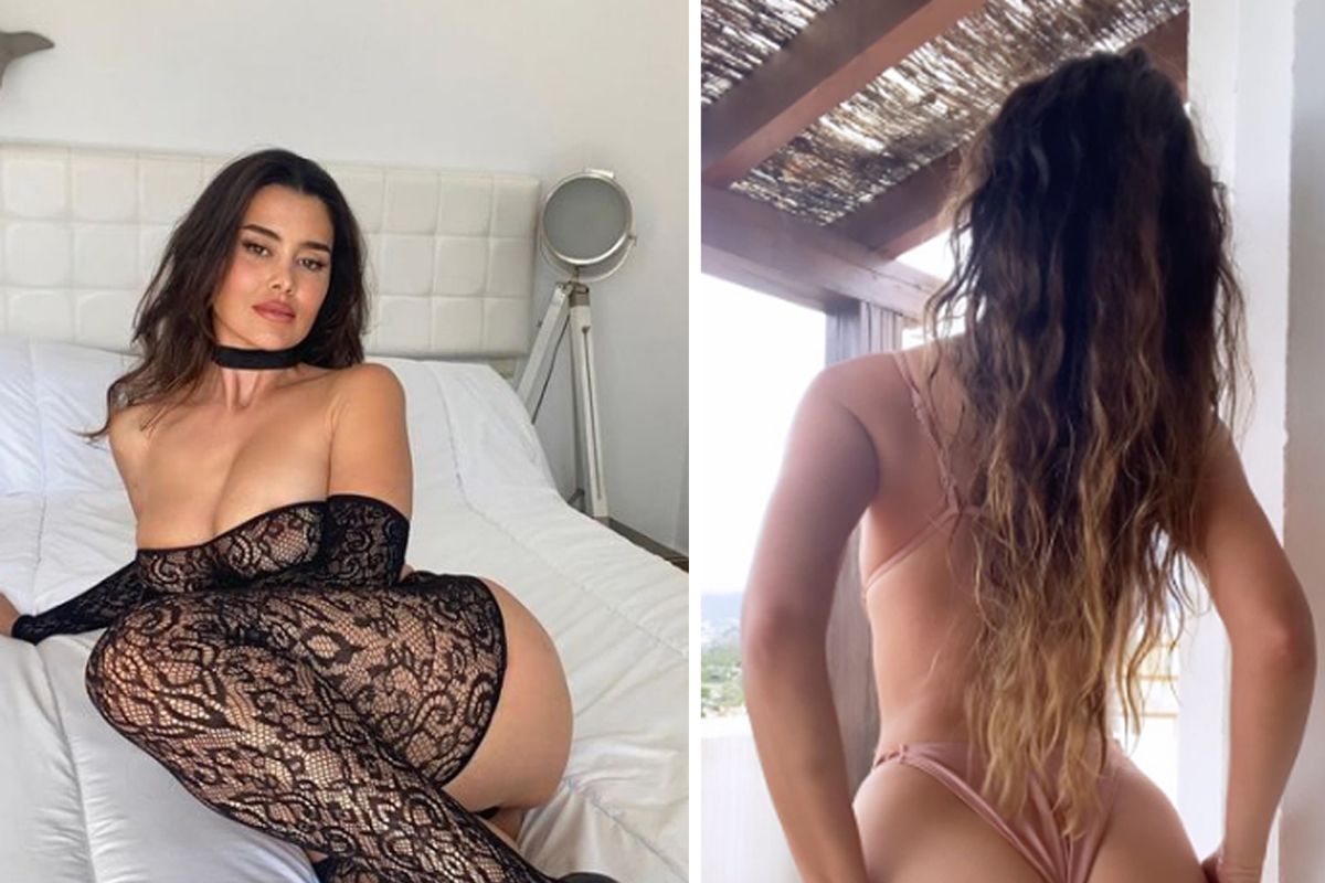 Eva Padlock, l’ex ombrellina Motogp prova la lingerie nuova… Le foto
