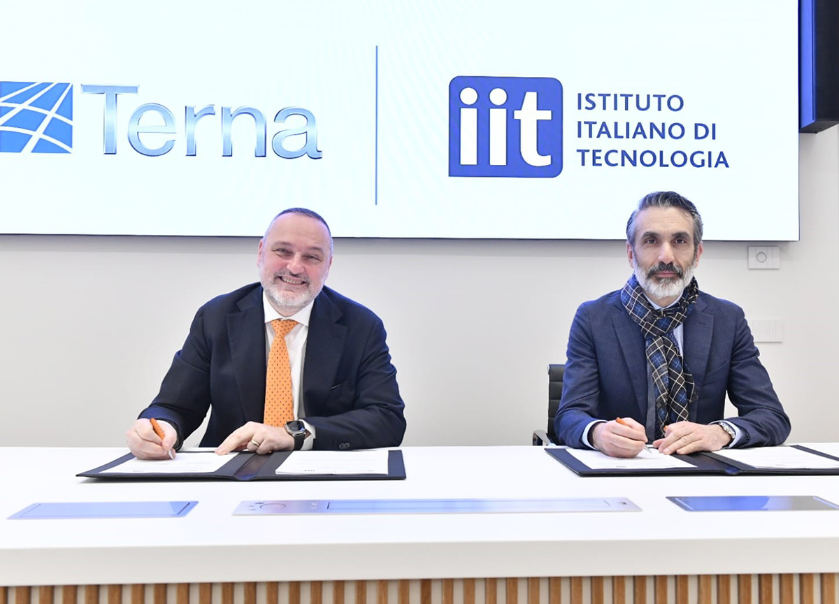 Terna, accordo quinquennale con l’IIT su innovazione e ricerca Terna, accordo quinquennale con l’IIT su innovazione e ricerca