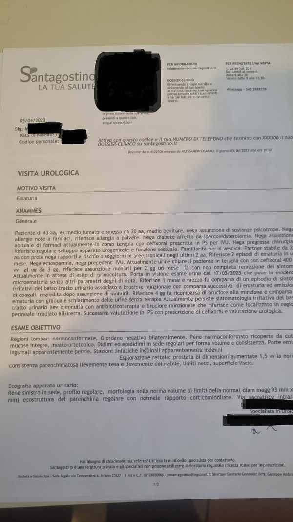 Monza, tumore alla vescica per un 43enne, ma due ospedali lo rimandano a casa