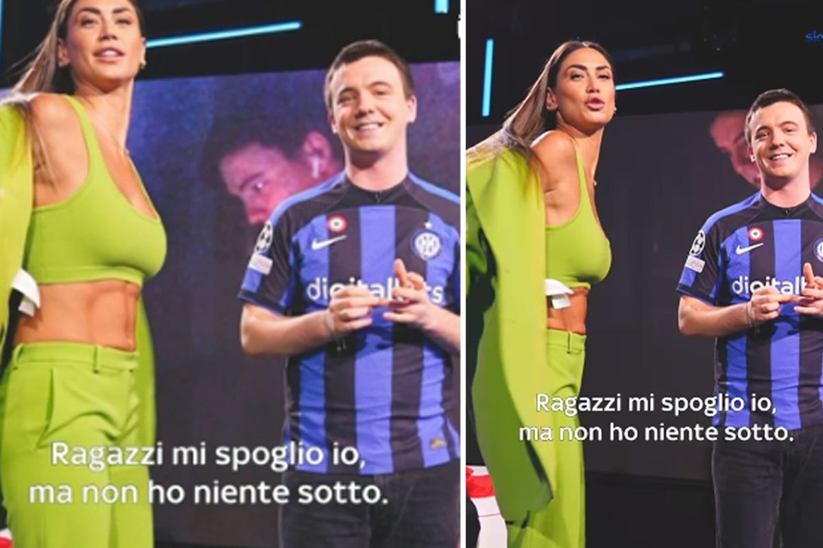 Melissa Satta show (cerca la maglia del Milan): “Ragazzi mi spoglio io, ma non ho niente sotto..” Melissa Satta show (cerca la maglia del Milan): “Ragazzi mi spoglio io, ma non ho niente sotto..”