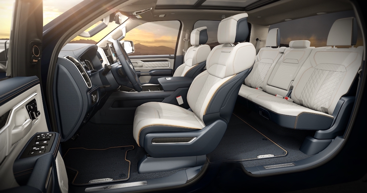 Nuovo Ram 1500 REV full-electric 2025 con un’autonomia fino (805 Km)