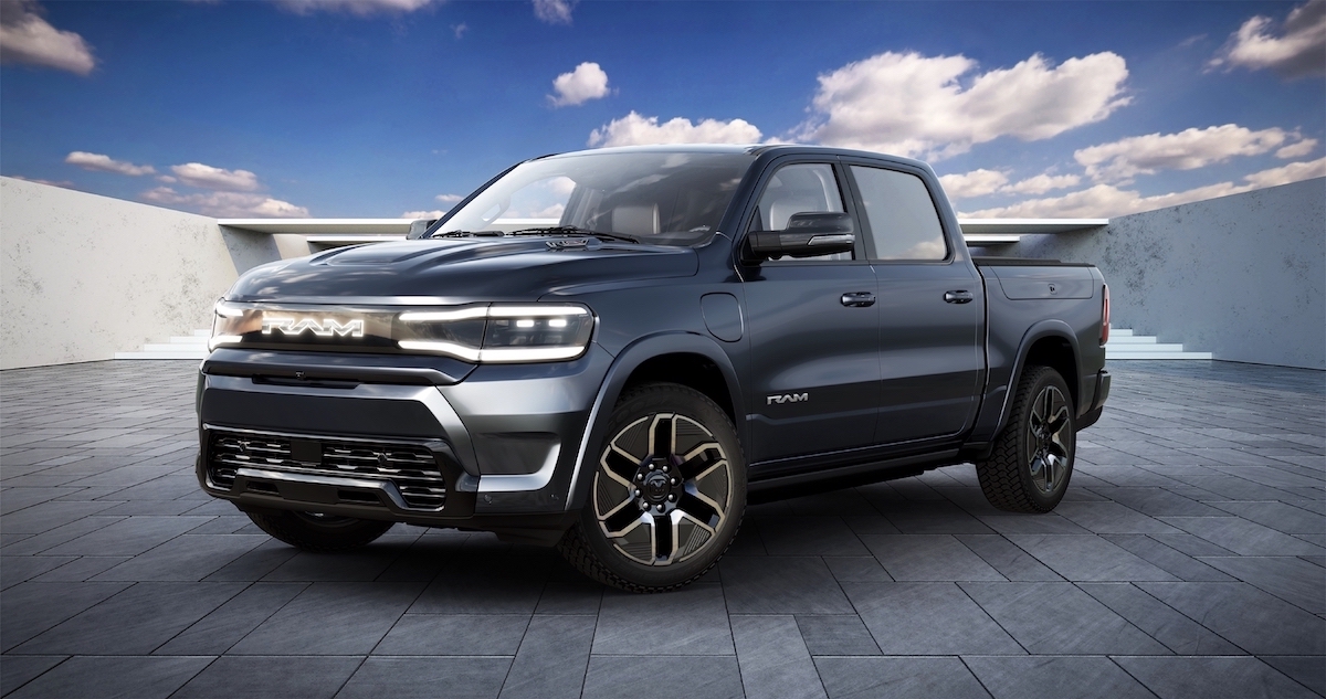 Nuovo Ram 1500 REV full-electric 2025 con un’autonomia fino (805 Km)