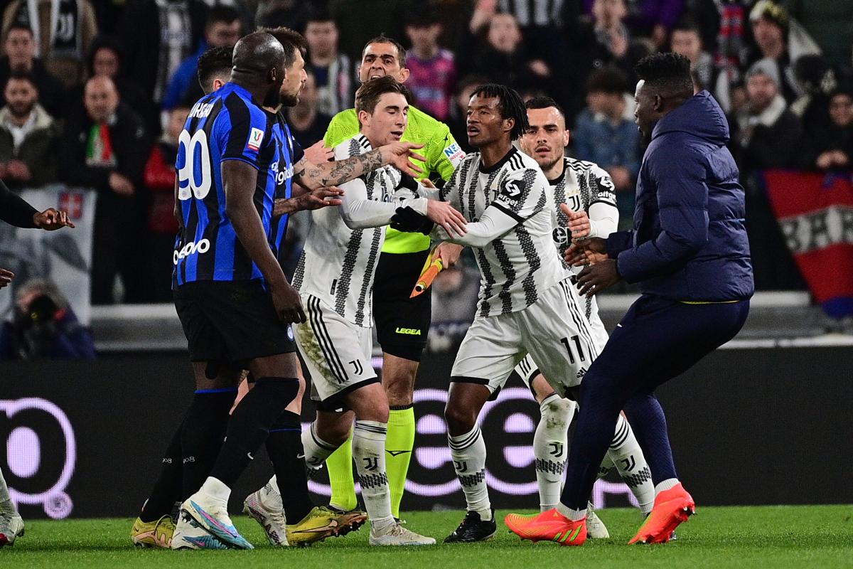Juventus, richiamo di Allianz dopo la rissa con l’Inter in Coppa Italia Juventus, richiamo di Allianz dopo la rissa con l’Inter in Coppa Italia