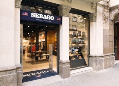 Sebago, il primo negozio milanese in piazza San Fedele