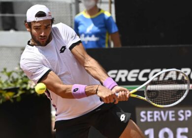 Berrettini choc: brutto infortunio e si ritira dal torneo di Montecarlo