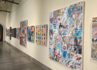 Marini allo Spazio Garibaldi 95 di Roseto, con la personale Worldtype 2023