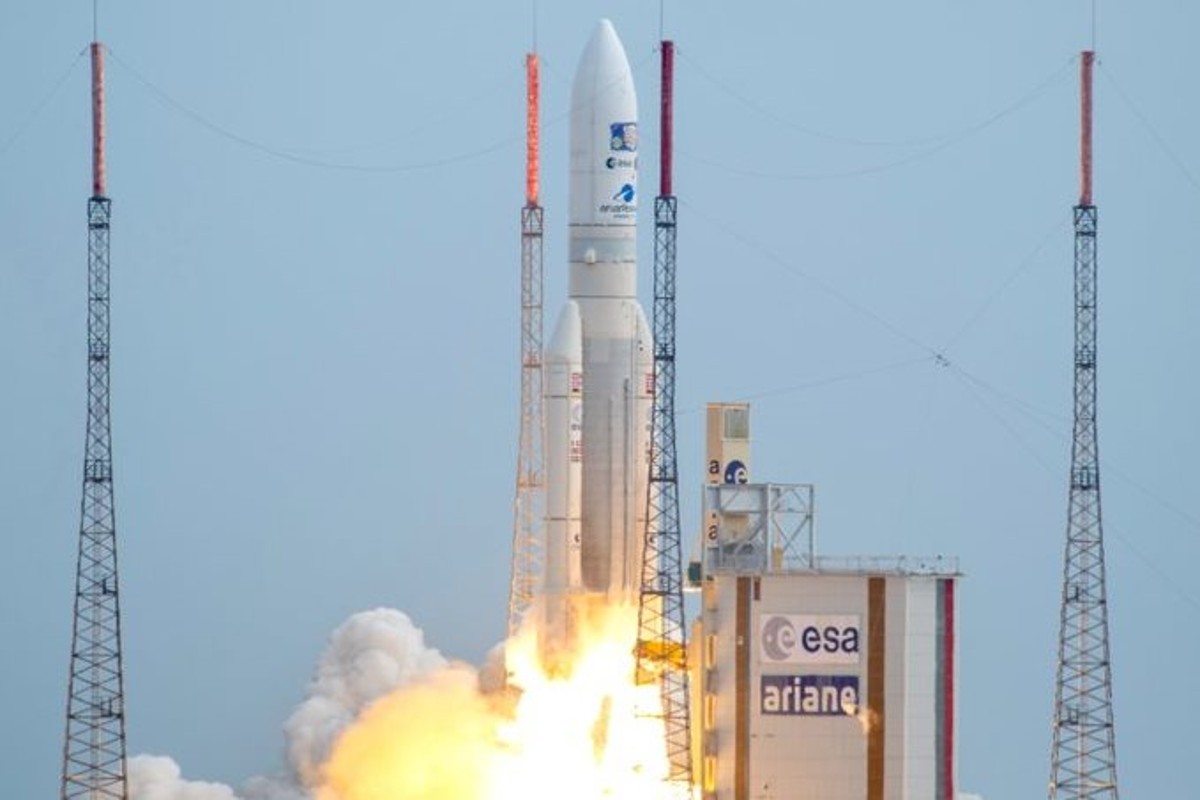Spazio, decolla la missione “Juice”: tanta Italia verso le lune di Giove Spazio, decolla la missione “Juice”: tanta Italia verso le lune di Giove