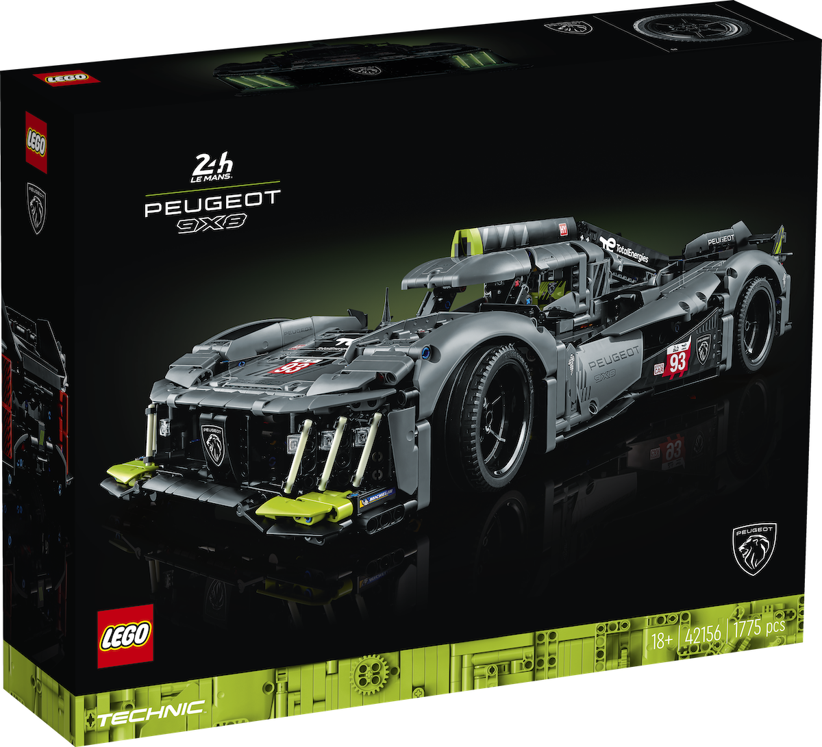 Lego: svela in scala 1:10 la rivoluzionaria Hypercar 9X8 di Peugeot Sport Lego: svela in scala 1:10 la rivoluzionaria Hypercar 9X8 di Peugeot Sport