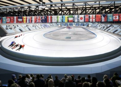 Milano Cortina: ecco come sarà la pista di pattinaggio a Rho Fiera. FOTO