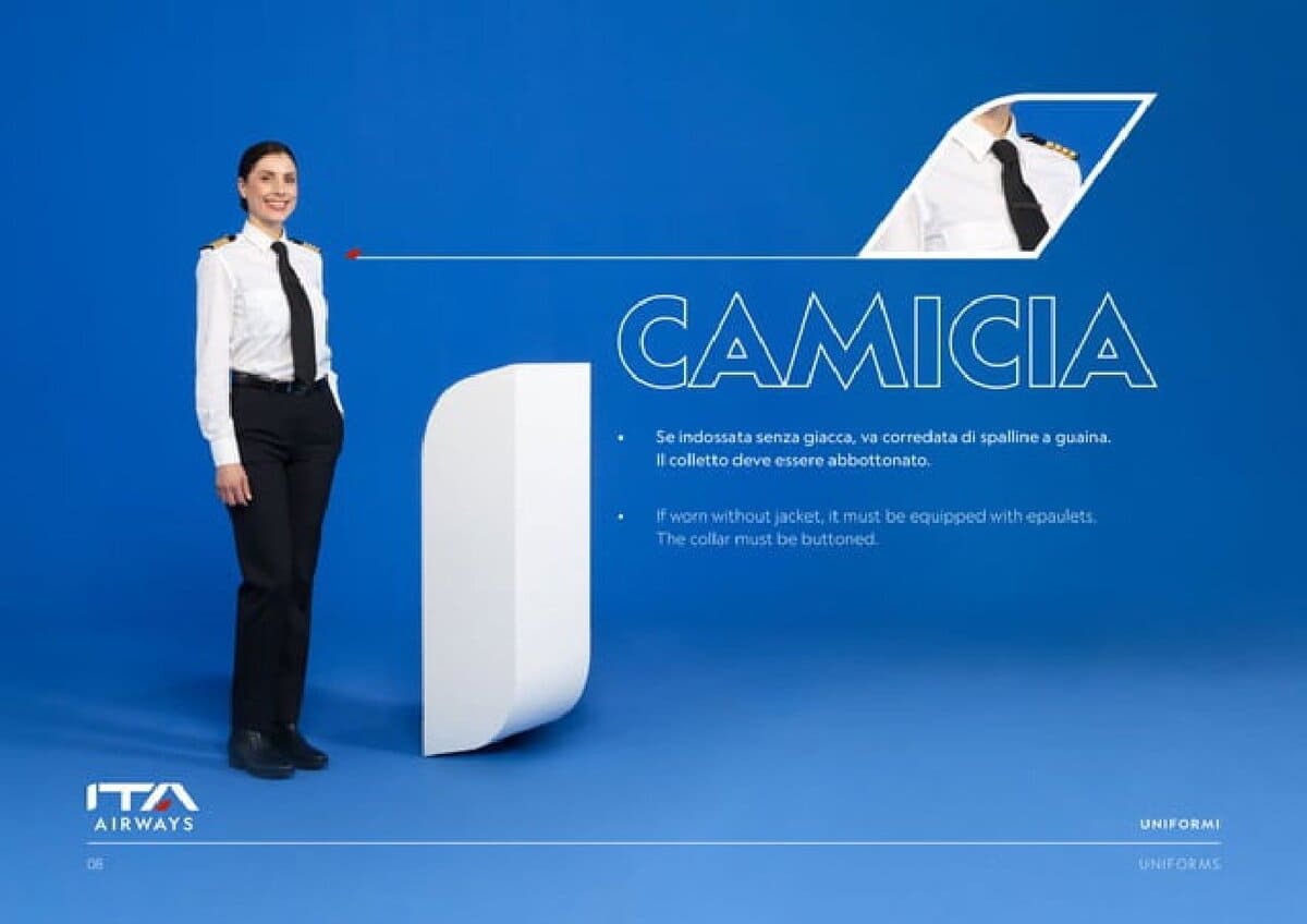 Ita, le rigide regole per il personale: no a fumo e foto sui social Ita, le rigide regole per il personale: no a fumo e foto sui social