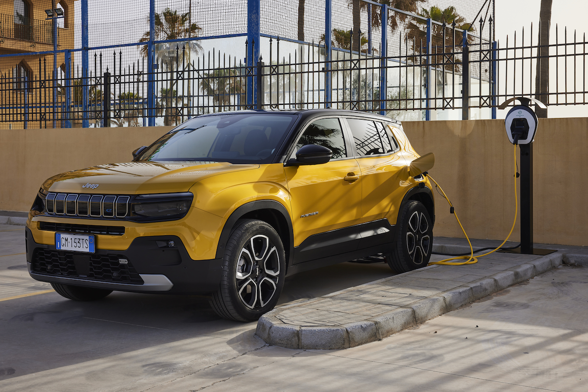 Avenger è il primo Suv 100% elettrici firmato  Jeep