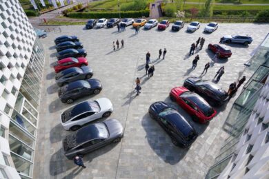 Ford ha portato in pista, sul circuito di Arese, i possessori di Mustang Mach-