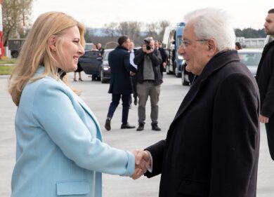 Mattarella in visita a Bratislava: “L’Italia sosterrà sempre l’Ucraina”