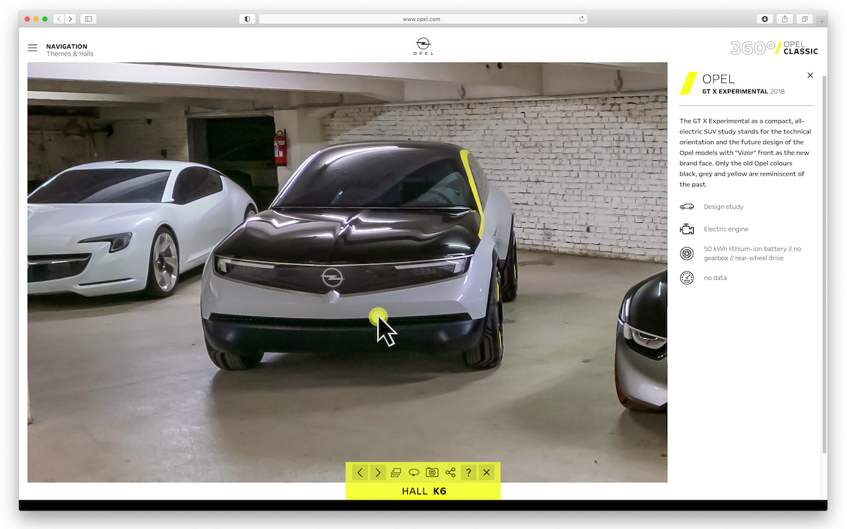 Opel Classic presenta nuovi percorsi tematici virtuali Opel Classic presenta nuovi percorsi tematici virtuali