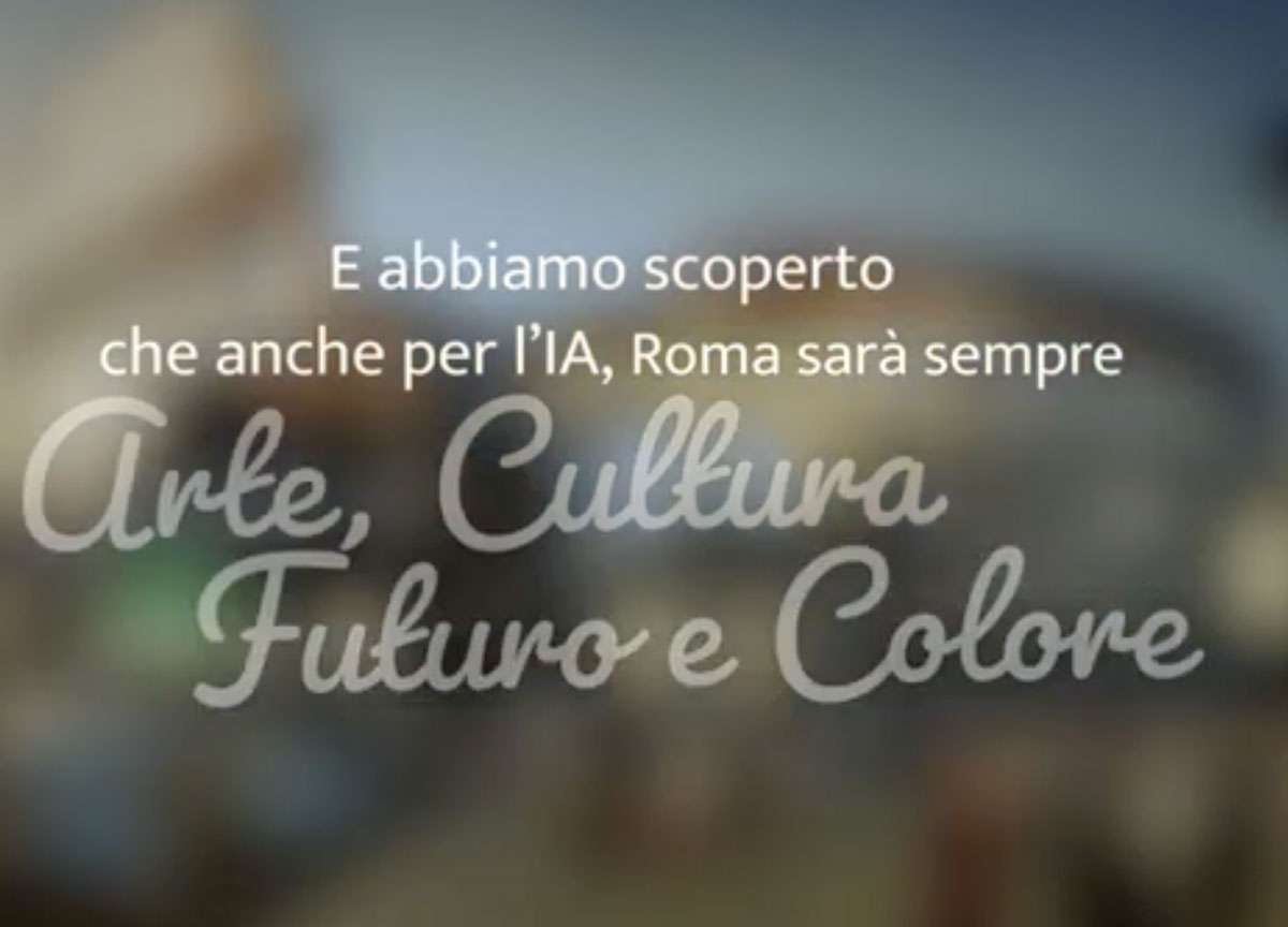 Roma: passato, presente e futuro con l’intelligenza artificiale. Il video