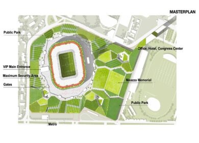 Stadio As Roma, un passo avanti, ma Caudo frena: “Dieci punti irrinunciabili”