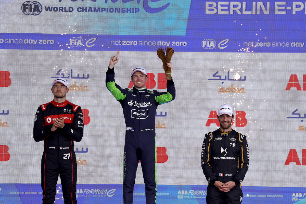 Formula E: Nick Cassidy vince la seconda gara di Berlino