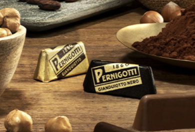 I gianduiotti Pernigotti cambiano look. In arrivo a ottobre il nuovo packaging