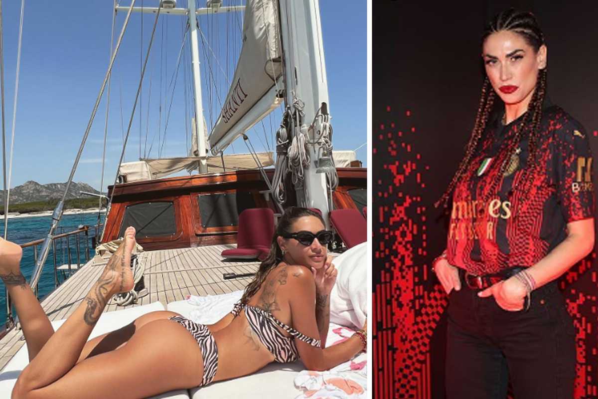 Melissa Satta si spoglia per il Milan: gol alla Giroud della showgirl se… Melissa Satta si spoglia per il Milan: gol alla Giroud della showgirl se…