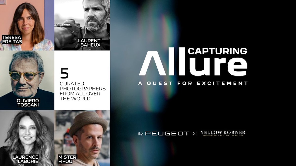 Peugeot e YellowKorner invitano 5 fotografi a raccontare il concetto di Allure Peugeot e YellowKorner invitano 5 fotografi a raccontare il concetto di Allure