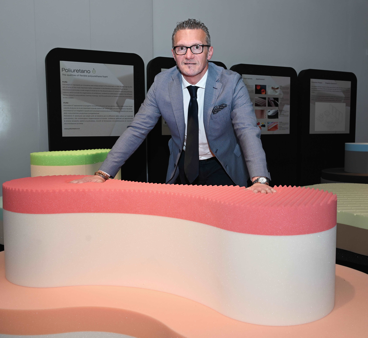 Il primo materasso in poliuretano ecosostenibile al Superstudio