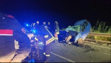 Puglia, dopo Bitonto, scontro a Ginosa. Incidente fatale per altri tre giovani