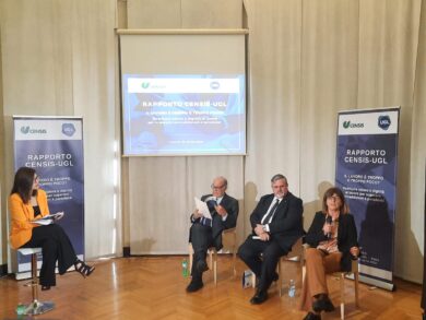 Presentato il Rapporto CENSIS-UGL: “Il lavoro è troppo o troppo poco?”