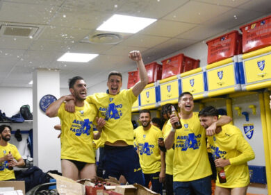 Calcio, Frosinone in Serie A: 3-1 alla Reggina e matematica promozione dalla B