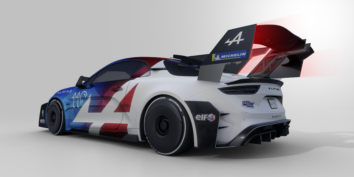 Alpine presenta l’A110 Pikes Peak, per conquistare le vette americane Alpine presenta l’A110 Pikes Peak, per conquistare le vette americane