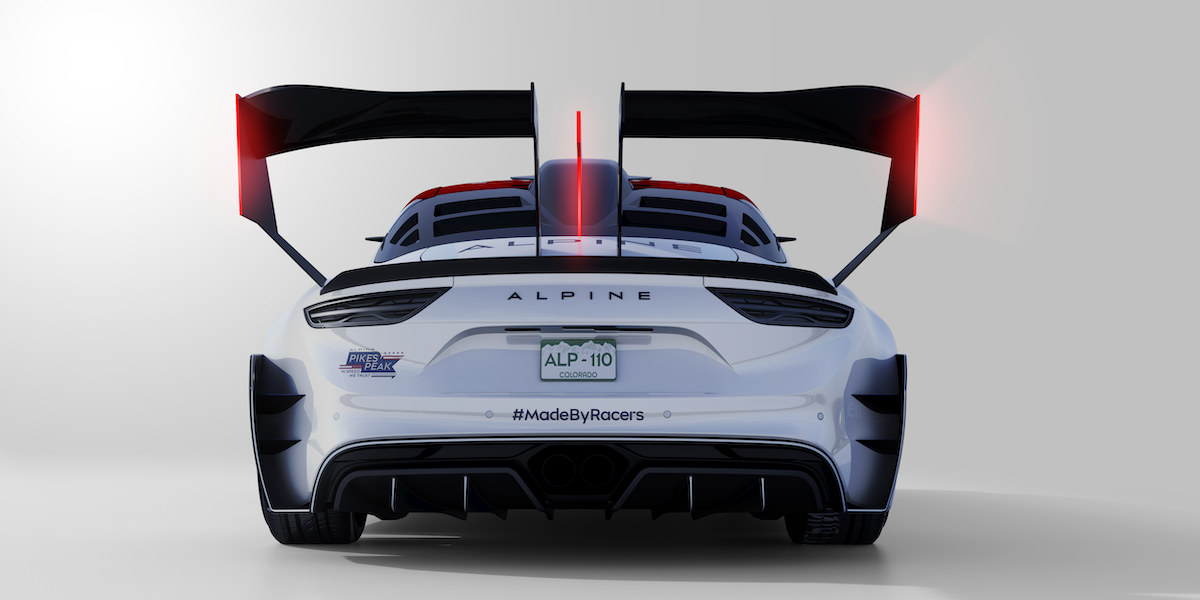 Alpine presenta l’A110 Pikes Peak, per conquistare le vette americane Alpine presenta l’A110 Pikes Peak, per conquistare le vette americane