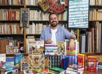 Harry Potter, a Milano la più grande collezione italiana di libri