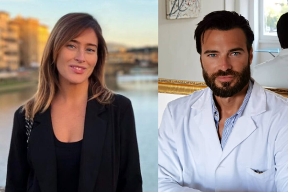 Elena Boschi testimonial della linea di creme anti-age del compagno Berruti