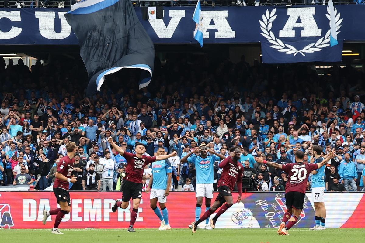 Napoli scudetto rimandato Salernitana Boulaye Dia