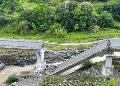 Calabria, la procura apre un’inchiesta sul viadotto crollato