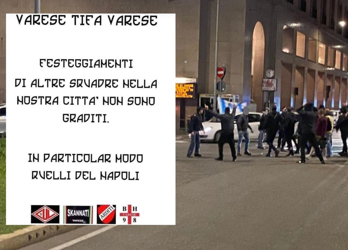 “Varese tifa Varese”: agguato ultra contro una famiglia napoletana “Varese tifa Varese”: agguato ultra contro una famiglia napoletana