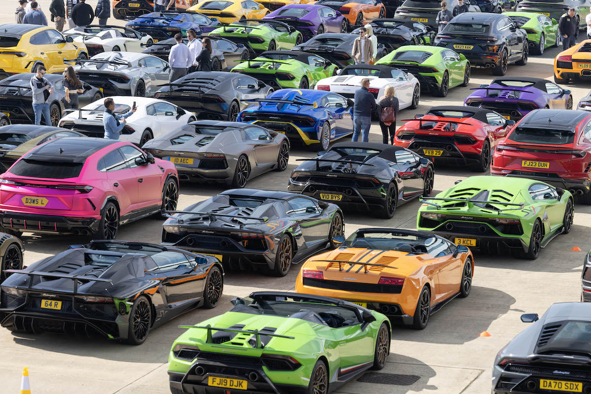 Lamborghini celebra il suo 60° anniversario al Lamborghini Day UK