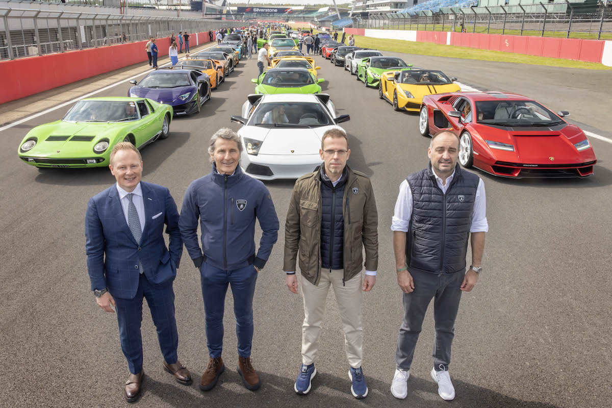 Lamborghini celebra il suo 60° anniversario al Lamborghini Day UK