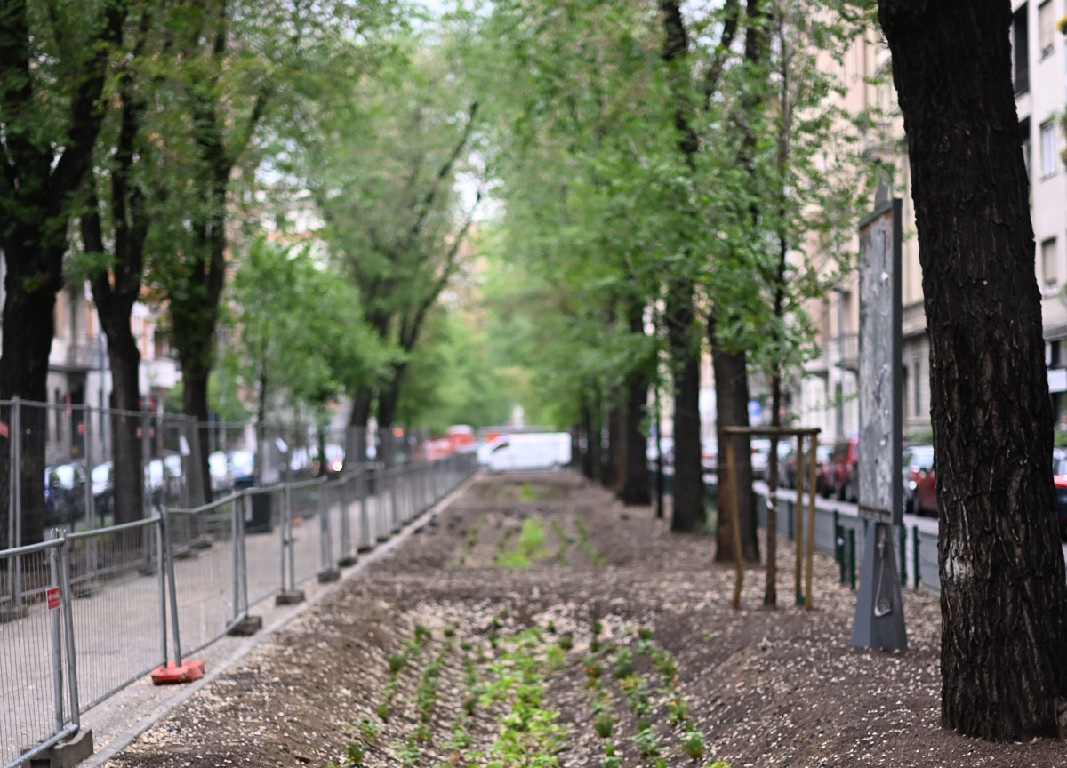 Milano, conclusi i lavori in via Pacini. FOTO