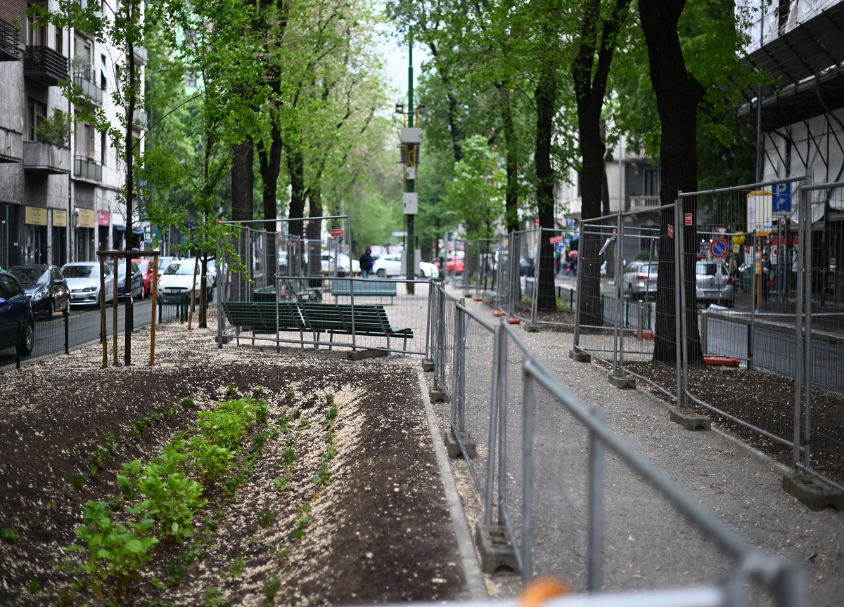 Milano, conclusi i lavori in via Pacini. FOTO