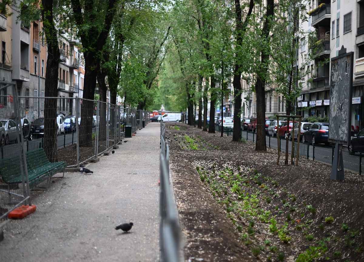 Milano, conclusi i lavori in via Pacini. FOTO