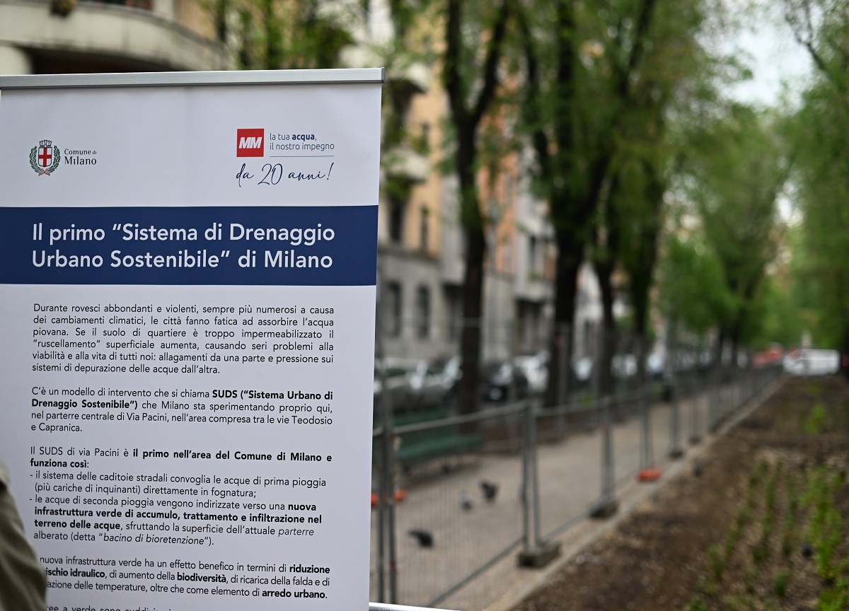 Milano, conclusi i lavori in via Pacini. FOTO