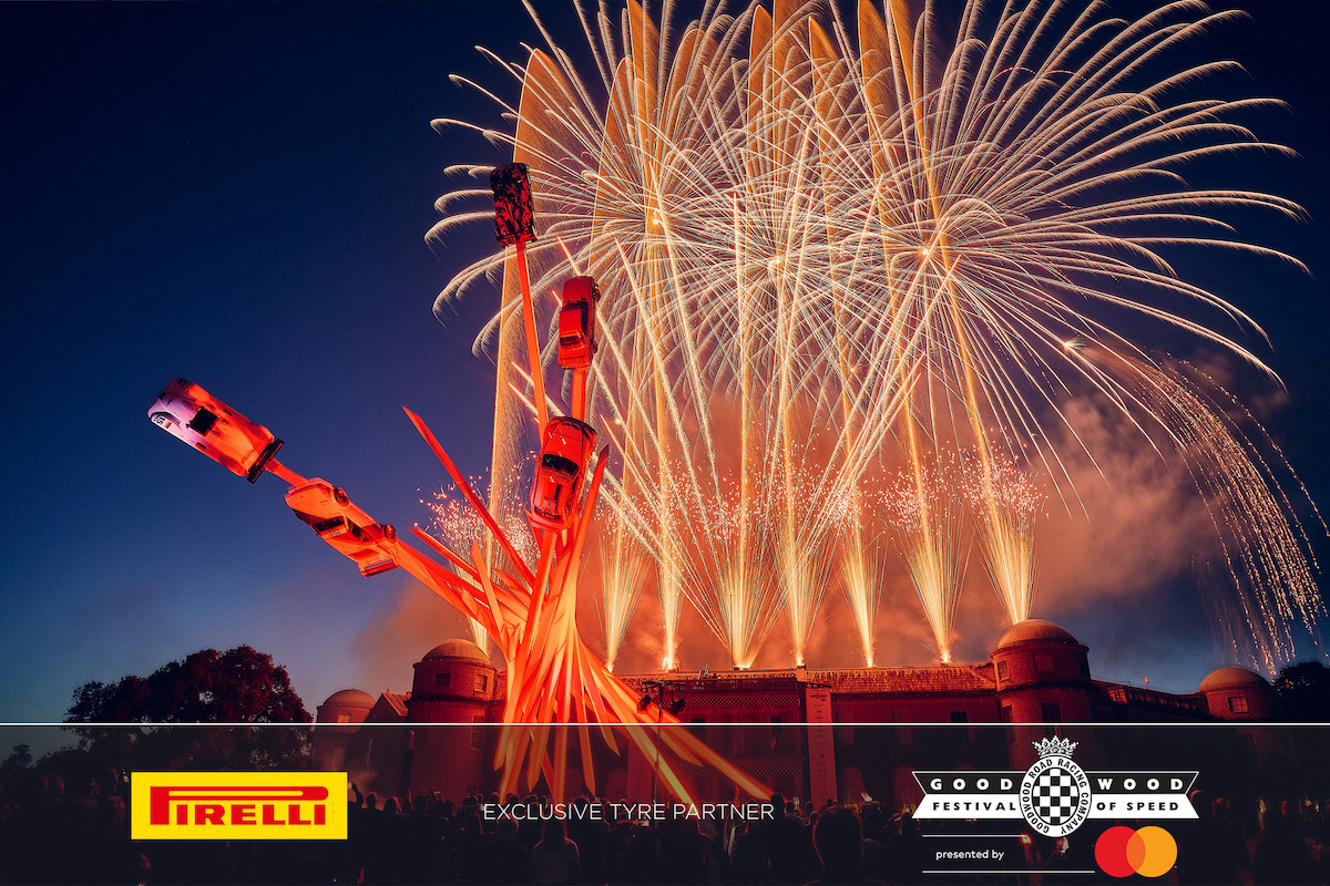 Pirelli Exclusive Tyre Partner del Goodwood Festival Of Speed Pirelli Exclusive Tyre Partner del Goodwood Festival Of Speed
