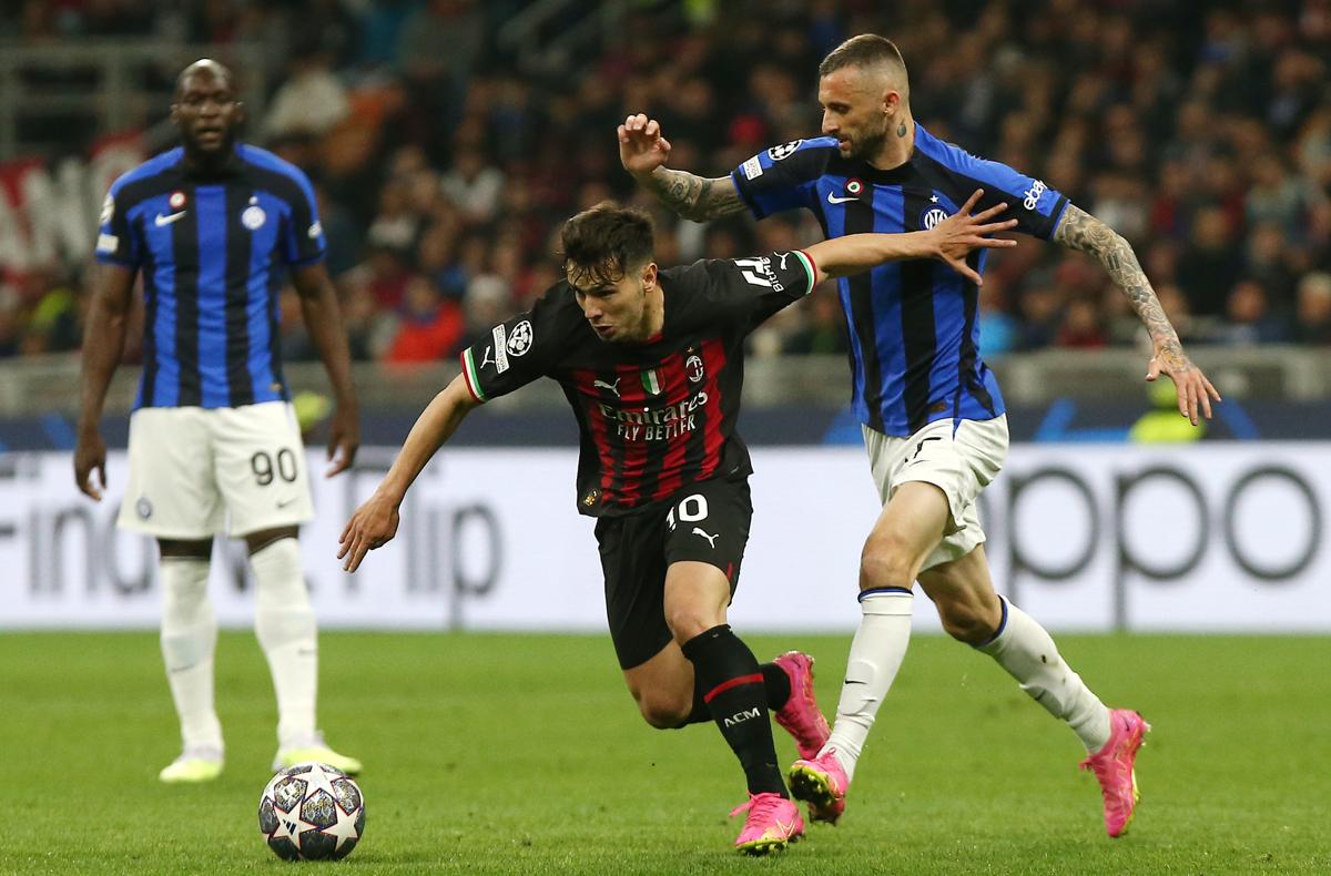 Milan Inter Brahim Diaz Brozovic