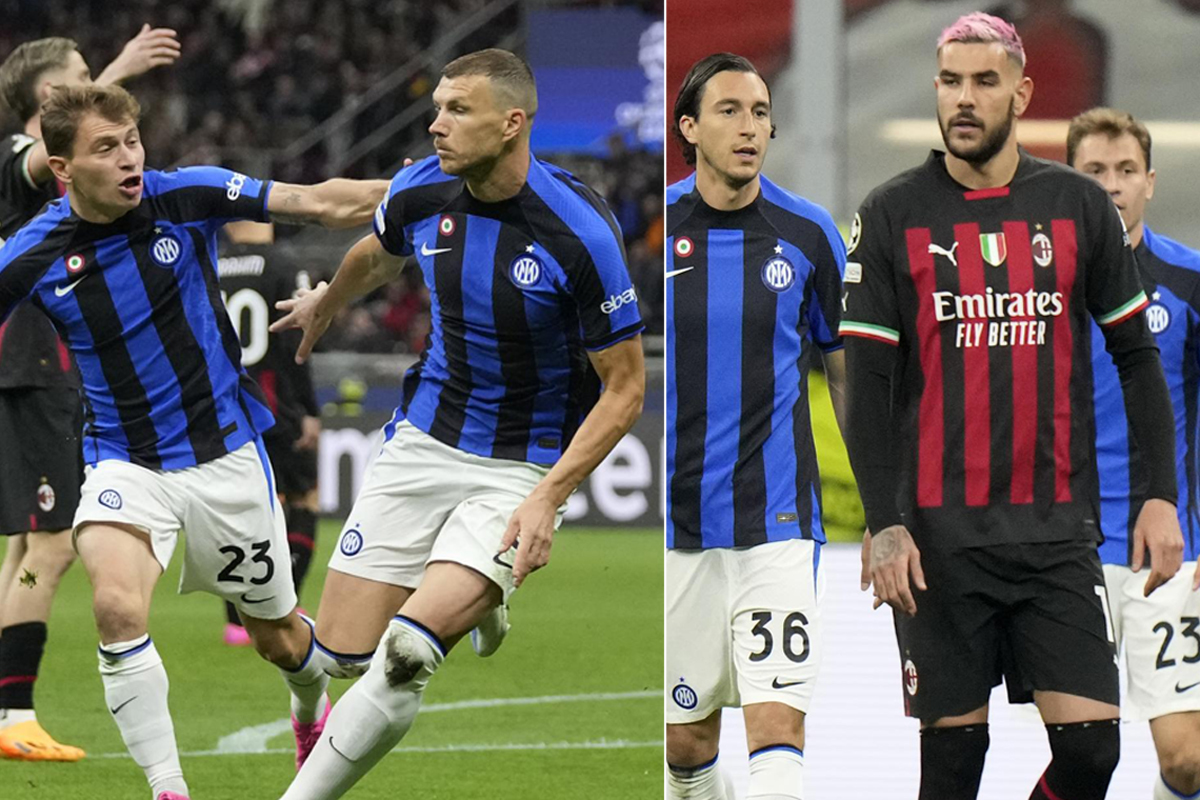 Galleria foto 'Milan-Inter: Dzeko domina, Theo notte d’inferno. Inzaghi-Pioli 2-0. Promossi&Bocciati' - foto 1
