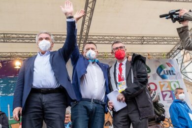 Lavoro: Cgil, Cisl, Uil, domani in piazza a Milano