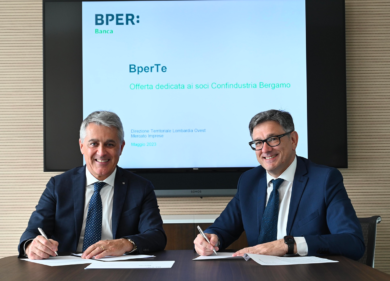 BPER Banca e Confindustria Bergamo: nasce BperTe