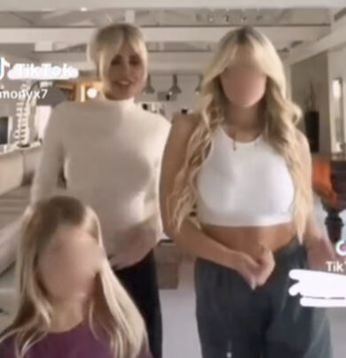 Ilary Blasi replica a Noemi Bocchi su TikTok, il ballo con le figlie è virale
