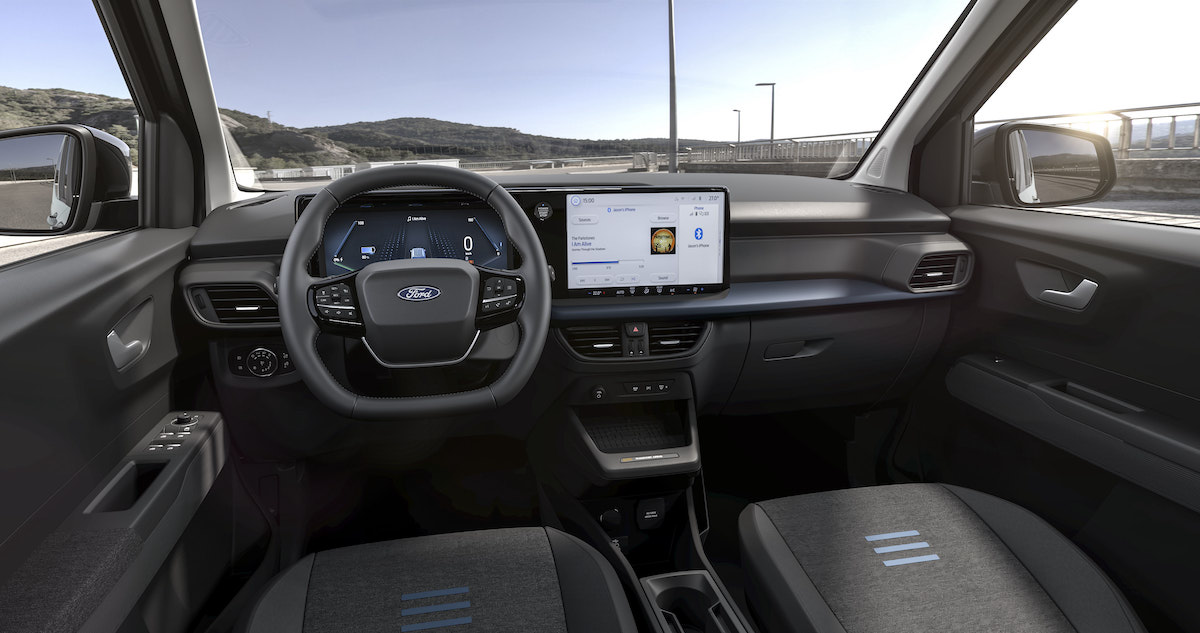 Ford presenta E-Tourneo Courier 100% elettrico Ford presenta E-Tourneo Courier 100% elettrico